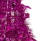 4ft. Unlit Pink Tinsel Pop-Up Artificial Christmas Tree
